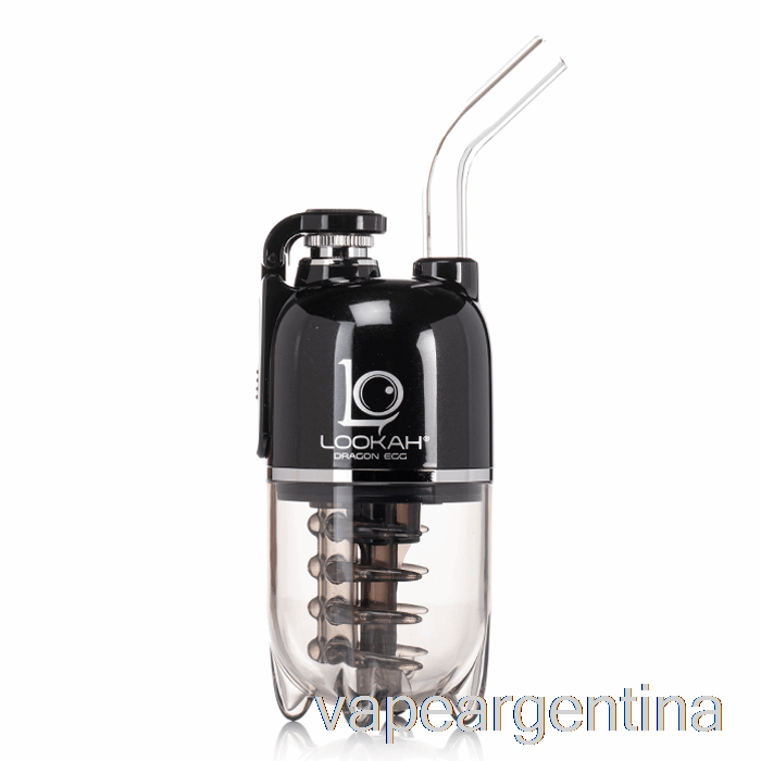 Lookah Dragon Egg E-rig Vapor Kit Vaporizador Negro Descartable